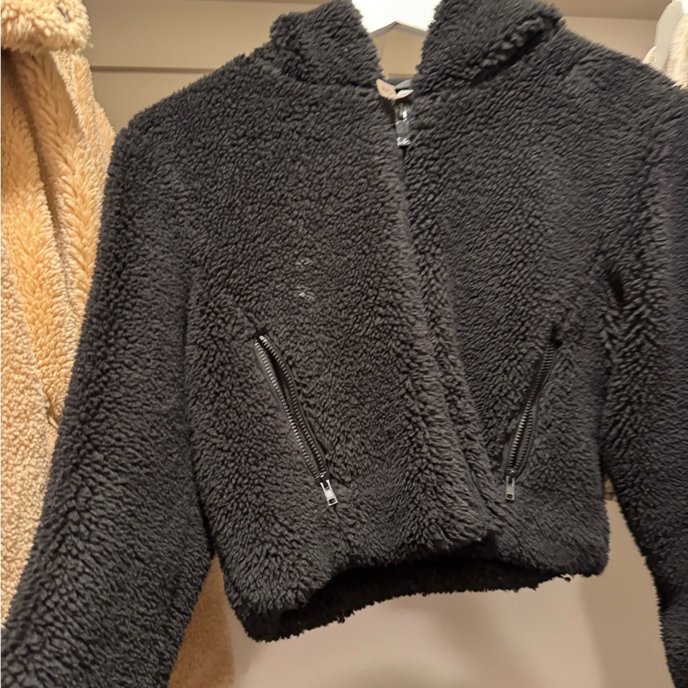 ALO Yoga Charcoal Sherpa Jacket